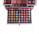 Professional Makeup Aluminium Case Eyeshadow Palette Powder Blush for Lip Multifunctional Cosmetic Tool- Silver 4 in OMAN