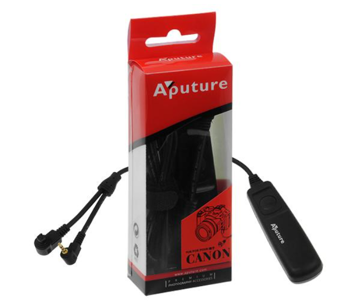 APUTURE AWP-3181 Universal Camera Remote Shutter Release Cable - Black 1 in UAE