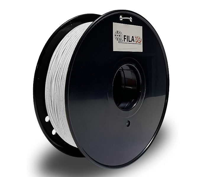 Fila3D 1.75 mm Marble 1Kg 3D Printer Filament - White 2 in UAE