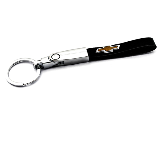 Logo Keychain for Chevrolet - Black and Silver 1 in UAE