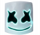 LED DJ Marshmello Mask - White 4 in OMAN