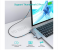 Choetech USB C Hub Adapter Card Reader for MacBook – Silver 5 in OMAN