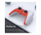 Decoration Shell for PS5 DualSense Wireless Controller - Red 2 in OMAN