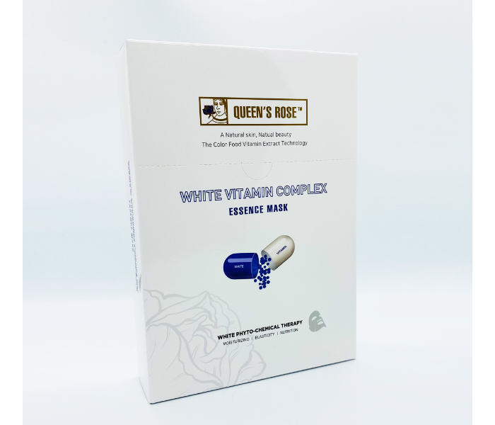 Queens Rose White Vitamin Complex Essence Mask - Made In Korea 1 in UAE