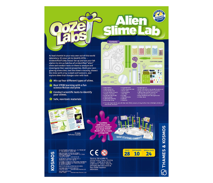 Thames and Kosmos Ooze Labs Alien Slime Lab 4 in UAE