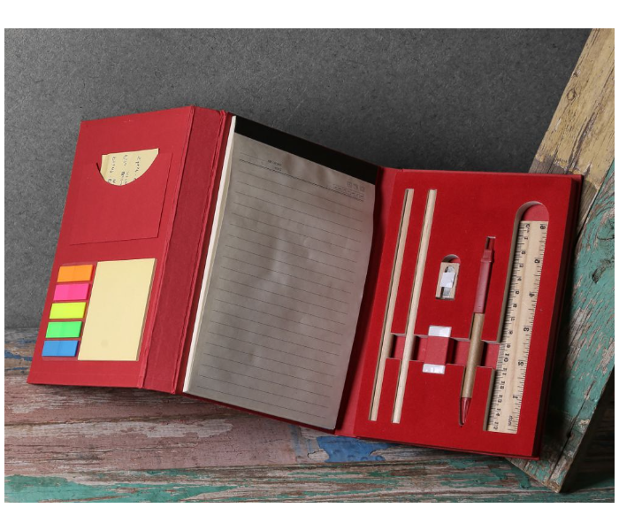 Generic EM60500 Tri-Fold Stationery - Red 3 in UAE