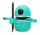 Quincy The Robot Artist - Educational Robot toy - Sky Blue 1 in UAE