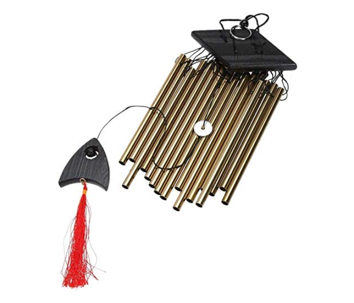 Outdoors Wind Chimes 66 cm with Aluminium Tube and Alloy - Bronze 2 in UAE