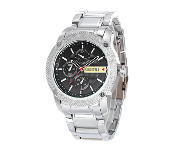 Curren 8069 Water Resistant Analog Watch for Men 1 in UAE