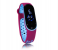 Jongo Perfect OK Dot Strap Band LED Watch - Purple and Blue 1 in UAE