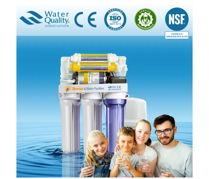 Nectar NC-6ST-01 6 Stage Reverse Osmosis Drinking Water Filter System 7 in UAE