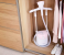 Philips GC485 1800W Easy Touch Stand Steamer - White and Pink 5 in UAE