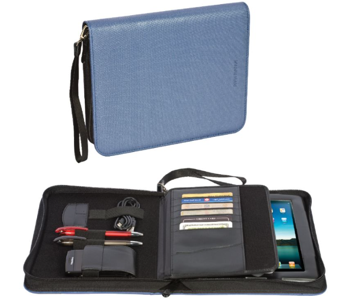 Generic 96G-2 Leather Organizer For Multi Purpose Camarada - Blue 1 in UAE