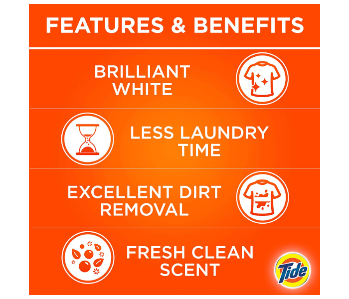 Tide 9 KG Original Scent Powder Laundry Detergent Dual Pack 3 in UAE