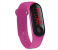Jam Tangan LED Strap Rubber Jam JUNIOR Digital Unisex - Purple 1 in UAE