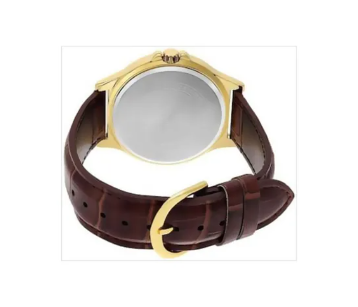Casio MTP-V300GL-9AUDF Water Resistant Analog Watch for Men - Brown and Gold 2 in UAE