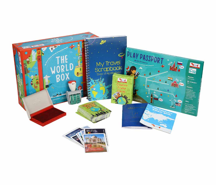 CocoMoco Kids World Box Learn Geography with Activity Box for Kids 4 in UAE