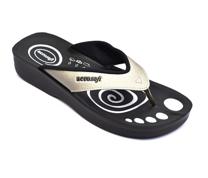 Aerosoft A0801 EU36 Ladies Slipper - Silver 1 in UAE