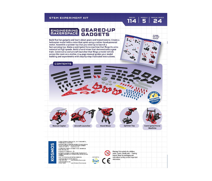 Thames and Kosmos Makerspace Geared Up Gadgets 5 in UAE
