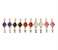 10 Pcs 18K Gold plated High Quality Womens Fashion Watch 2 in OMAN