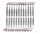 25 Pieces Precision Screwdriver Repair Tool Kit for Computer Horologe - Black 3 in OMAN