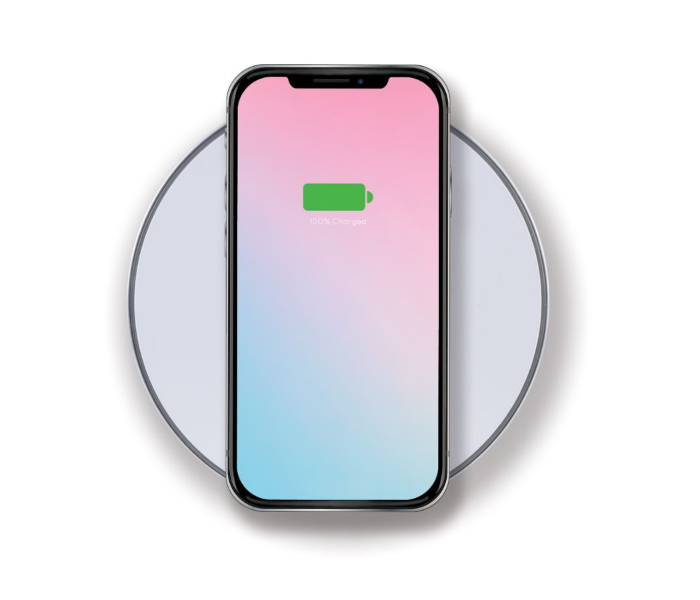 Generic 19G-3 Desktop Wireless Charger - White 2 in UAE