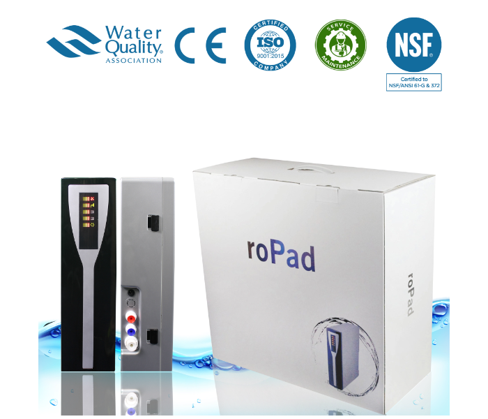 Nectar NC-ROP-01 Reverse Osmosis RO Pad Water Purifier with Touch Panel 2 in UAE