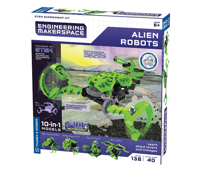 Thames and Kosmos Makerspace Alien Robots 1 in UAE