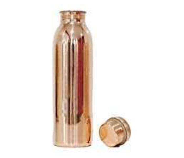 Pure Copper Hammered Joint Free 900ml Water Bottle 2 in UAE