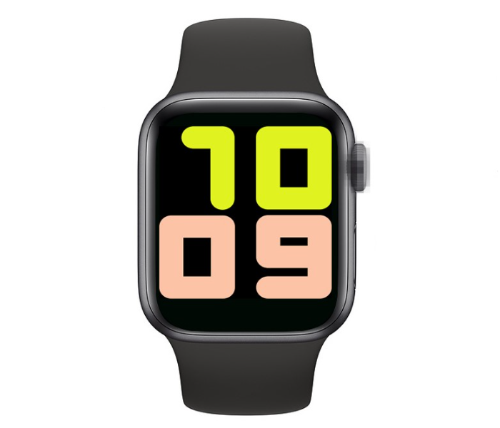T500 Smartwatch with Bluetooth Calling and Heart Rate Monitor - Black 1 in UAE