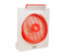Mr Light MR3406 12 inch Reachargeable Fan - White & Red 1 in UAE