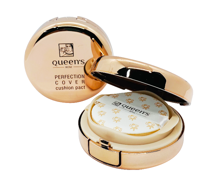 Queens Rose Perfection Cover Cushion Pact - Made In Korea 1 in UAE