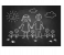 Skeido Black Board Sticker Wall Paper Decor Removable Vinyl Chalkboard-A 4 in OMAN