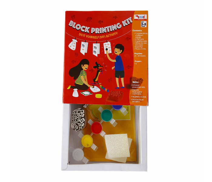 CocoMoco Kids Block Printing DIY Activity Kit 6 in UAE