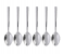 Royalford RF10068 6 Piece Stainless Steel Table Spoon - Silver 1 in UAE