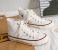 Classical High Top EU 35 Canvas Sneakers - White 1 in UAE