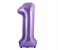 Party Time 1-PI-804086 Number 1 16Inch Foil Balloon- Purple 1 in UAE
