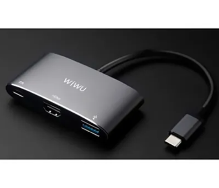Wiwu Apollo 3-in-1 Adapter - Black 5 in UAE