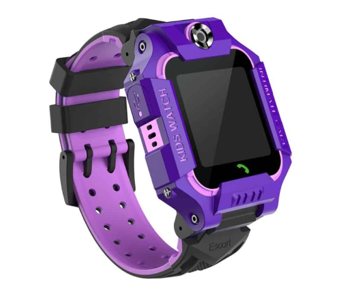 Kids Positioning GPS Smart Watch With Micro Sim Card and HD Touch Screen - Pink and Purple 1 in UAE