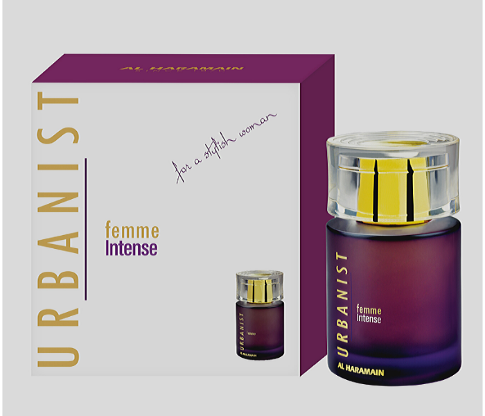 Al Haramain 100ml Urbanist Femme Intense Spray 1 in UAE