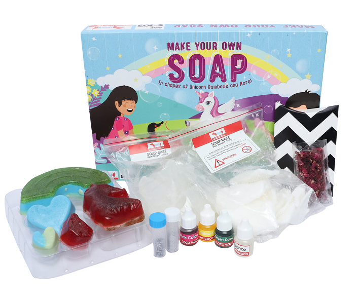 CocoMoco Kids Unicorn Theme Soap Making Kit 1 in UAE