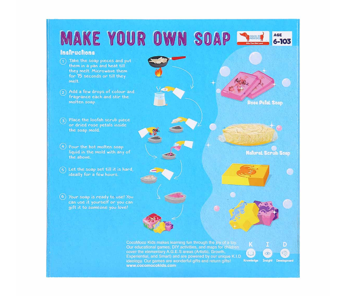 CocoMoco Kids Soap Making DIY Activity Kit 7 in UAE