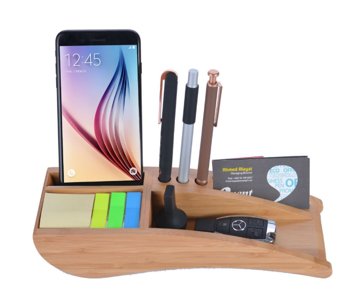 Generic E60059 Business Card Holder Desk Organizers - Beige 1 in UAE