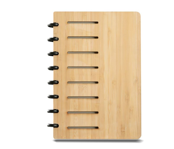 Generic EM60493 Bamboo Notebook - Beige 3 in UAE