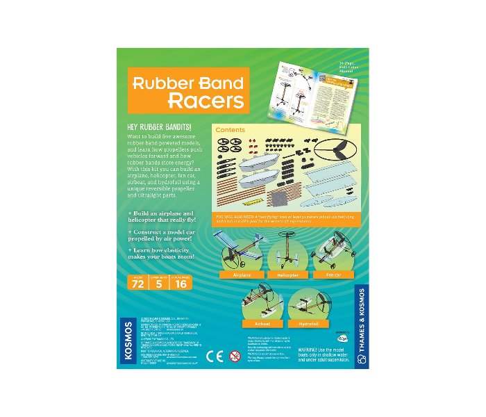 Thames and Kosmos Feak Rubber Band Racers 2 in UAE