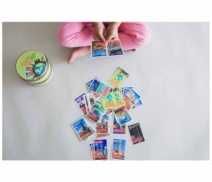 CocoMoco Kids Country Trump Cards Geography Educational Game 3 in UAE