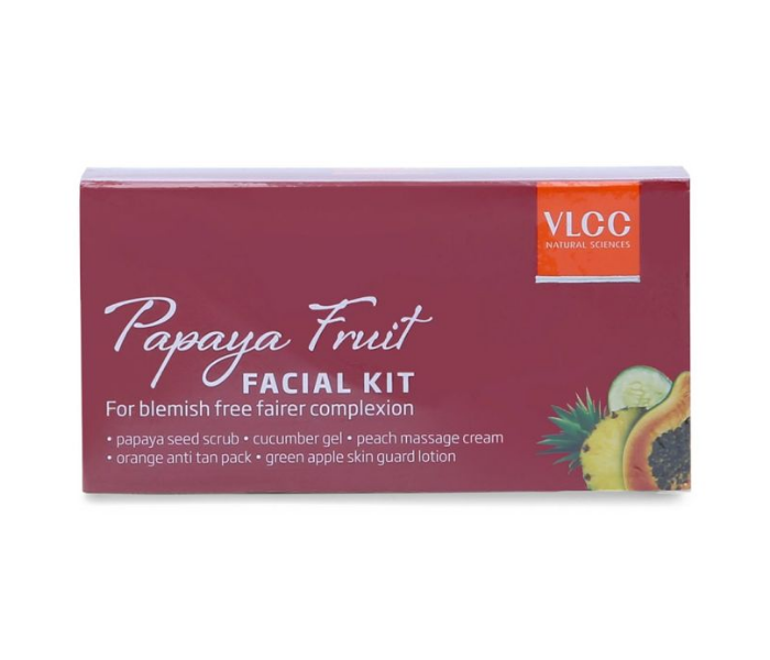 VLCC 50g Unisex Papaya Fruit Facial Kit 1 in UAE