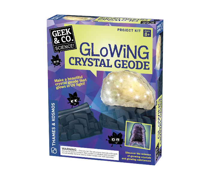 Thames and Kosmos Geek Glowing Crystal Geode 1 in UAE