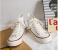 Classical High Top EU 37 Canvas Sneakers - White 2 in UAE