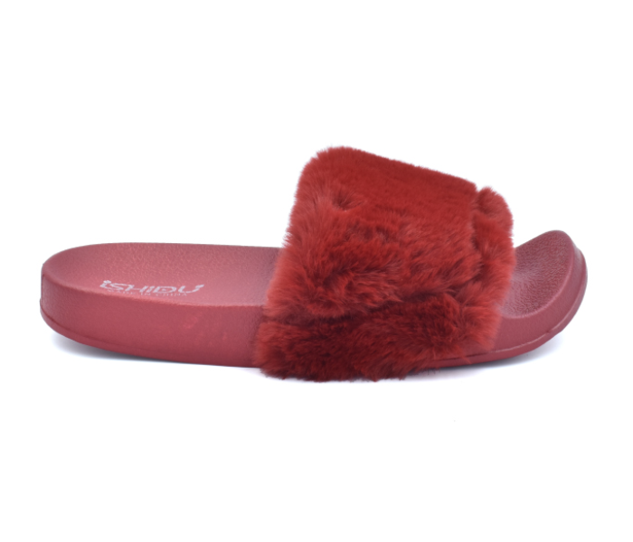 Ishidu L1809-36 EU38 Ladies Home Slipper - Red 2 in UAE